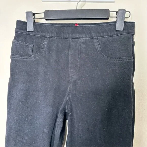 SPANX Ankle Skinny Jeans in Clean Black - Picture 5 of 9